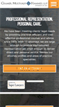 Mobile Screenshot of cmhlaw.com