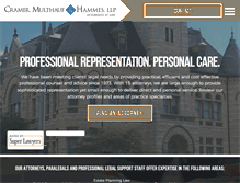 Tablet Screenshot of cmhlaw.com